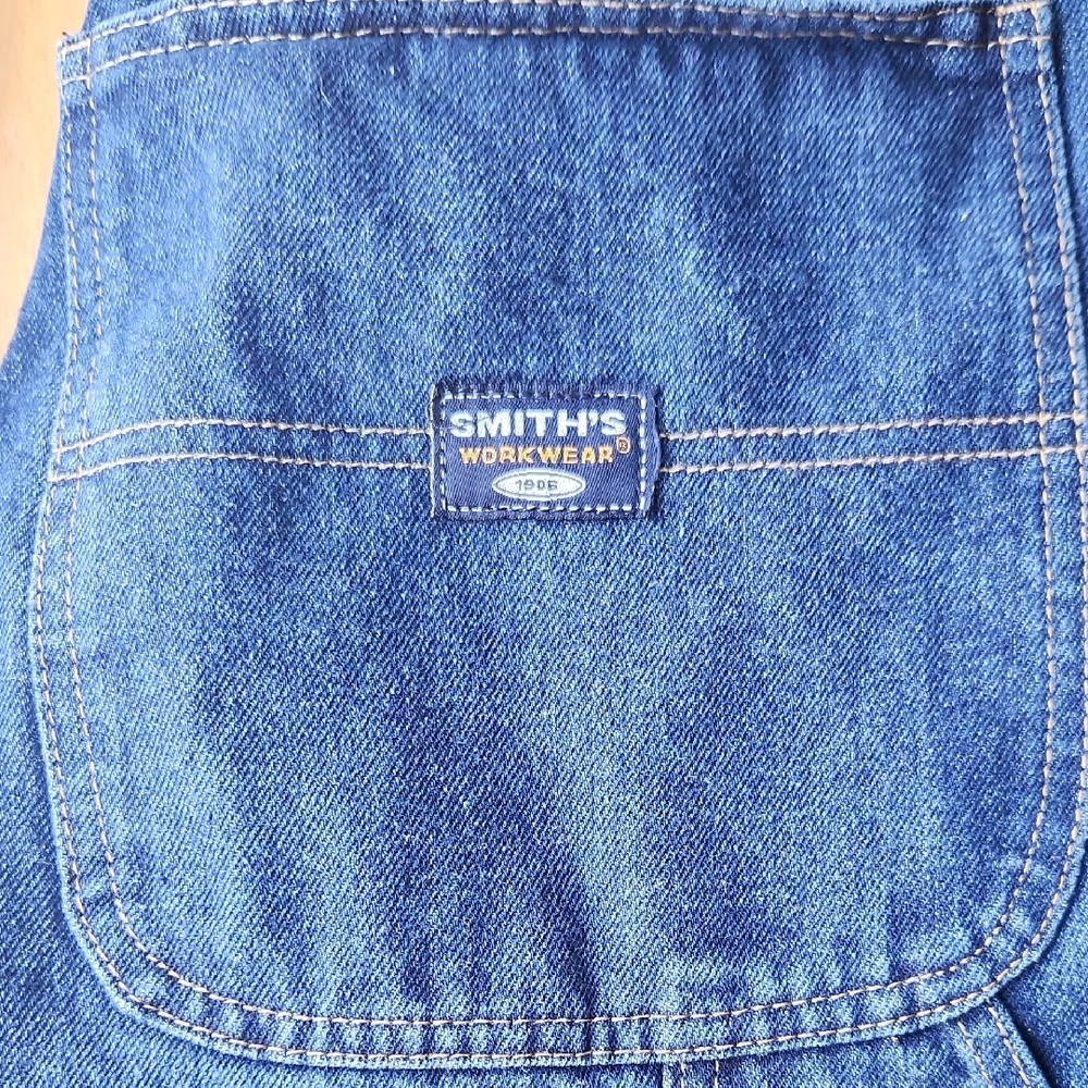 Smiths Lined Flannel Workwear Heavyduty Premium Denim 42 X 30